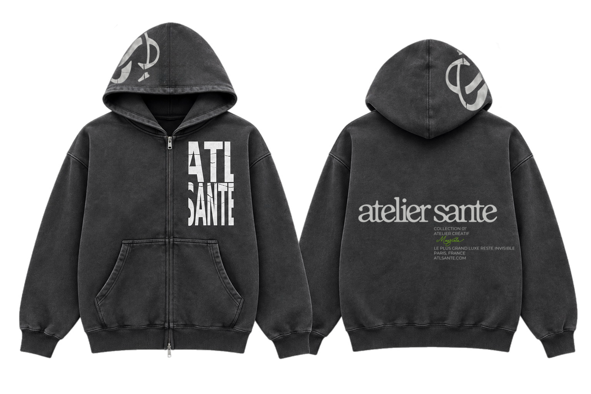SWEAT CAPUCHE ZIPPÉ